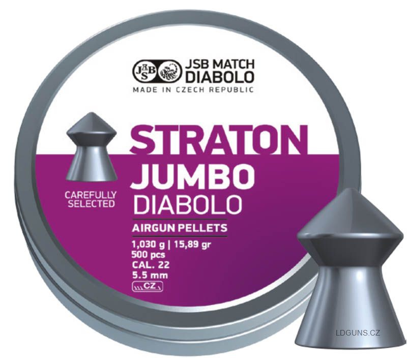 JSB Straton Jumbo 250ks cal. 5,5mm